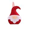 Cloth Christmas Pendant Hanging Cute Decorative Faceless Office Restaurant Tree Rattan Wreath Santa Claus Ornament Decor