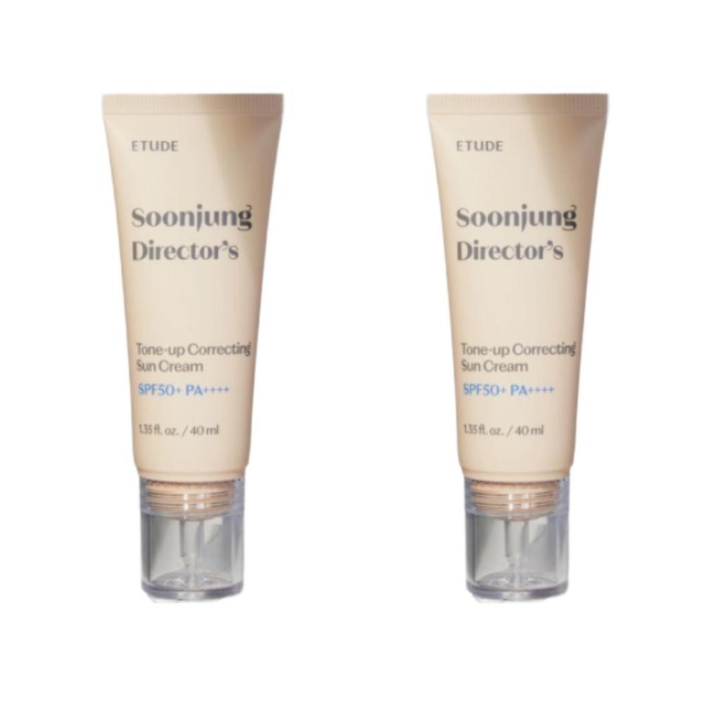 Etude House Soon Jung Director’s Tone-up Correcting Sun Cream SPF50+ / PA++++  40 mL (3 Options)