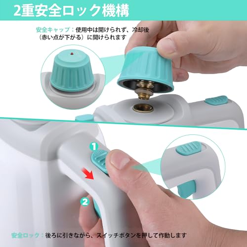 HAUSHOF [2025 Model] Steam Cleaner, Compact Steam Cleaner, High-Temperature Steam Cleaner with Boiler Heating, Handheld Steam Cleaner with 8 Attachmen