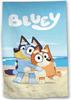 Beach Towel - Bluey Bingo - 70 X 140 Cm - Blue - For Children