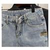 Jungen Hellblaue Denimshorts - Trendige Lockere Straight Fit, Sommer All-Match 5-Punkt-Hose