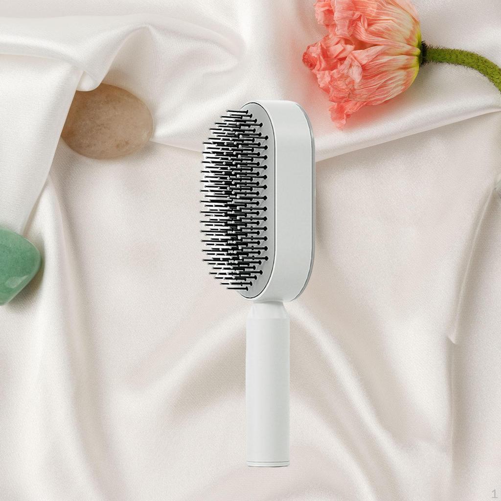 Spazzola Districante per Capelli da Donna, Durevole Facile Creativa Massaggio Regalo Pettine Portatile