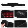 Red Light Heating Neck & Wrist Support with Vibration Massage – 660/850nm Therapy Heat Pack.