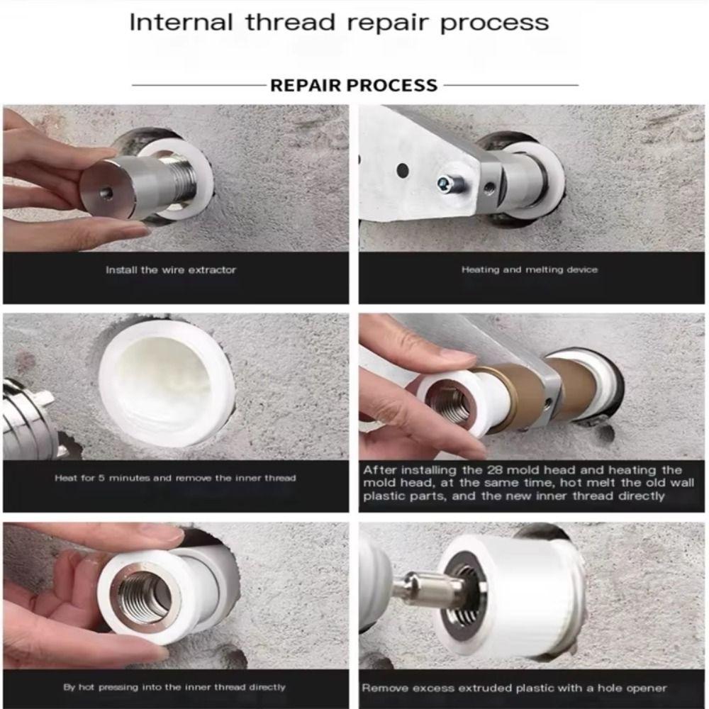 1/2 Inch 3/4 Inch Water Pipe Cracking Wire Removal Inner Wire Repair Kits  Accessories