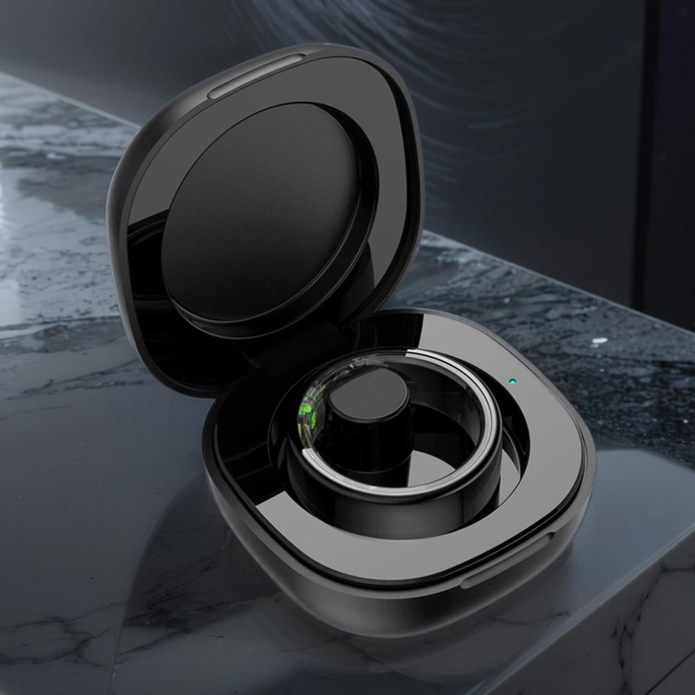 For R02/R03/R06 Smart Ring 200mAh Wireless Charging Case Dock Replacement Charger Case Cradle Dock Station Wireless Charger Case