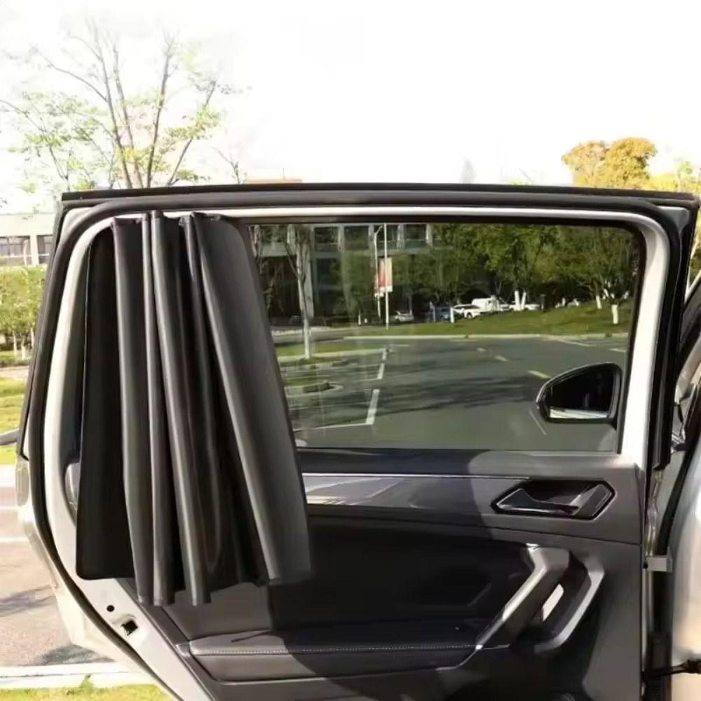 Heat Insulation Car Side Window Sunshade Magnet Car Window Sunshade Car Curtains Auto Accessories