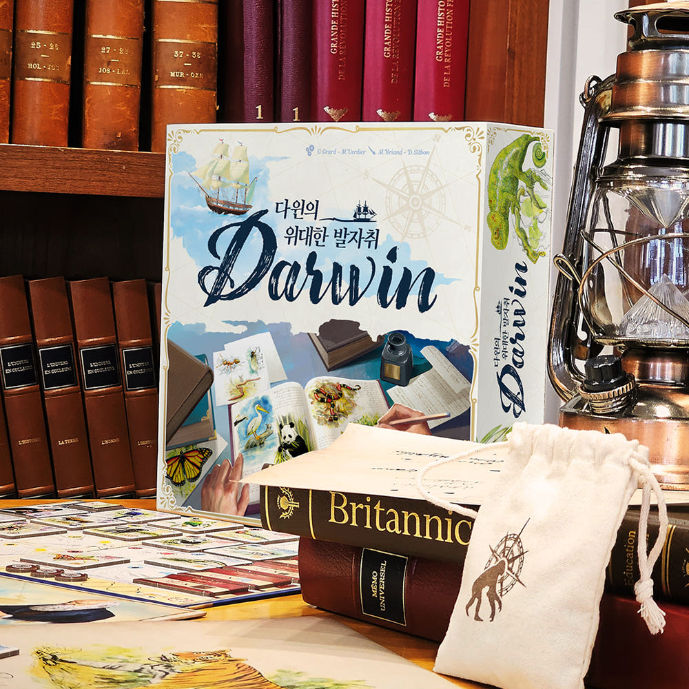 Happy Baobab: Darwin s Great Journey - Family Strategy Board Game