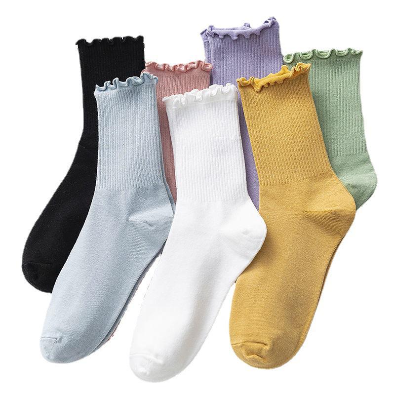 Women's Summer Lace Mid-Tube Socks - Japanese College Style INS Trendy