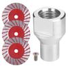 1.57'' Diamond Concrete Saw Blade Precision & Easy Diamond Glass Cutting Disc Multi-Functional for Dry/Wet Masonry Brick & Block