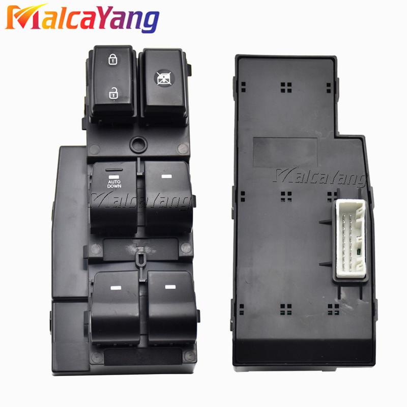 Left Hand Drive For Hyundai Elantra 2017 2018   Electric Power Window Control Switch Button 93570-F20004X 93570-F2100