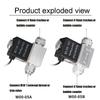 1PC Aquarium Magnetventil CO2 System Regler Aquarium Zubehör Elektrische Niedrigen Temperatur Magnetventil Für Aquarium DC12V