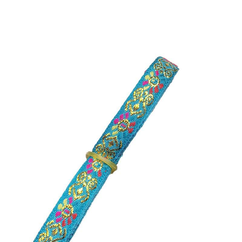 1cm Ethnic Embroidery Lace Trim for Dance Costume and Clothing Accessories