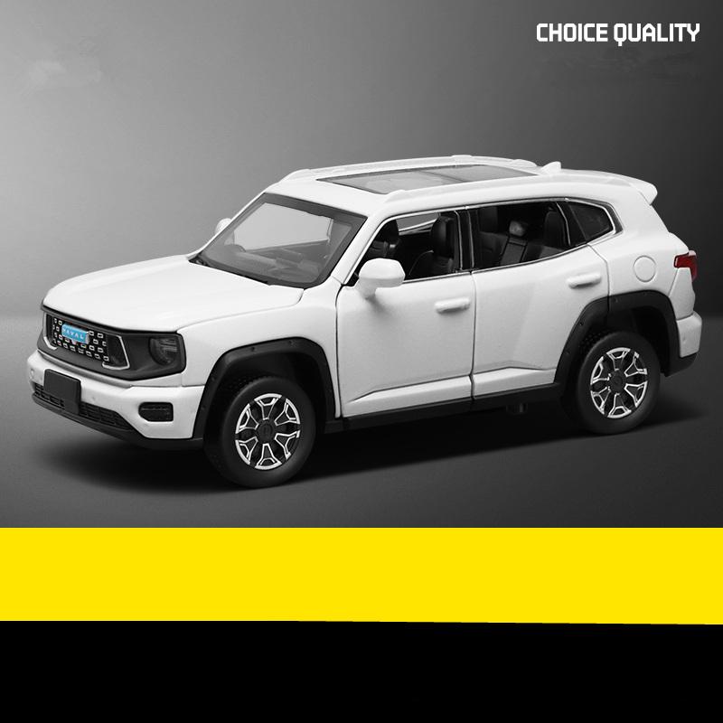 

1:32 Haval H7 DARGO SUV Alloy Car Model Diecasts Metal Off-road Vehicles Car Model Sound and Light Simulation Childrens Toy Gift белый
