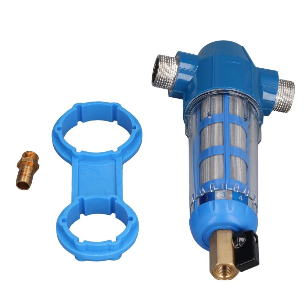 1 jeu de 3 Couvercles en Plastique Tuyau Filtre à Sédiments Tuyauterie d'Eau Alimentation en Eau de Jardin