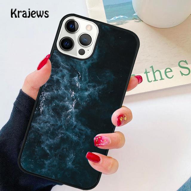 Blue Sea Ocean Waves soft Phone Case Cover For iPhone 17 Air 16 15 14 plus 12 13 pro max coque Shell Fundas