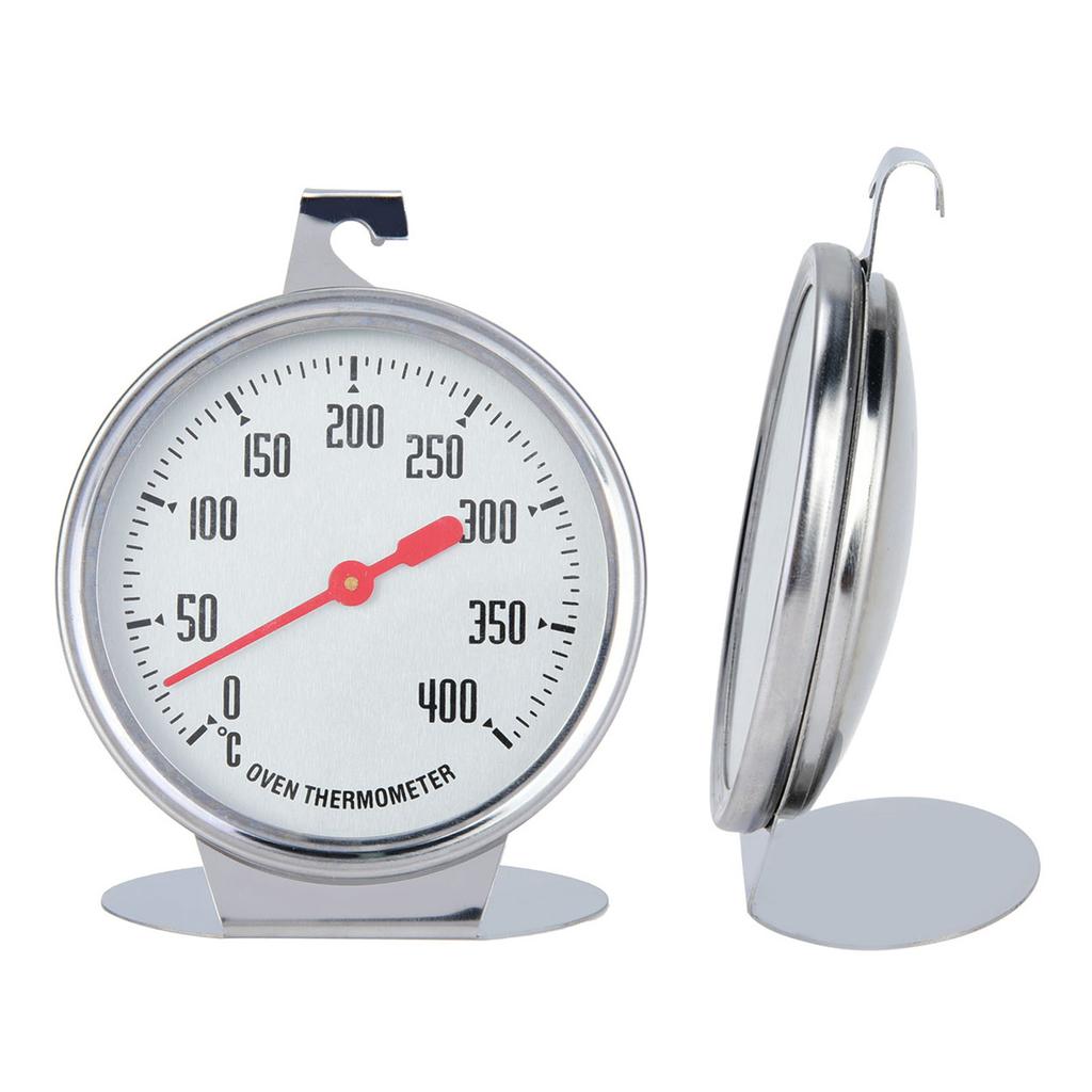 Stainless Steel Oven Thermometer Stands Monitoring Temperature Gauge for Kitchen Home Cooking