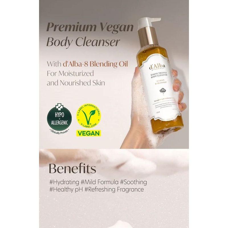 d'Alba - White Truffle Oil Serum Body Cleanser
