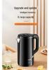 Large Capacity Stainless Steel Electric Kettle with Insulation and Auto Shut-Off