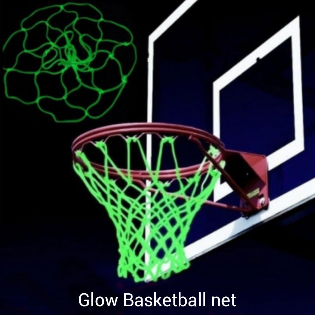 In The Dark Basketball Hoop Net Luminous Basketball Net Outdoor Sports Accessories Sporting Goods
