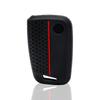 Silicone Car Key Case Cover Keychain For Vw Volkseagen Passat B8 Magotan For Skoda Superb A7 Kodiaq Holder Bag Accessories