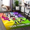 1pc Teen Titans Go Adventure Carpet Rug for Bedroom Living Room Decor Sofa Home Game Area Rug Non-slip Floor Mat. D7220173