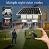 2-in-1 Solar Light & Camera – 3 Screens, 16000mAh, Wireless WiFi CCTV IP Camera, Night Vision Outdoor Surveillance