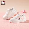 Cartoon Girls' Sports Shoes: Versatile White Non-Slip Skate Shoes for Kids, 2025 Autumn/Winter Collection.