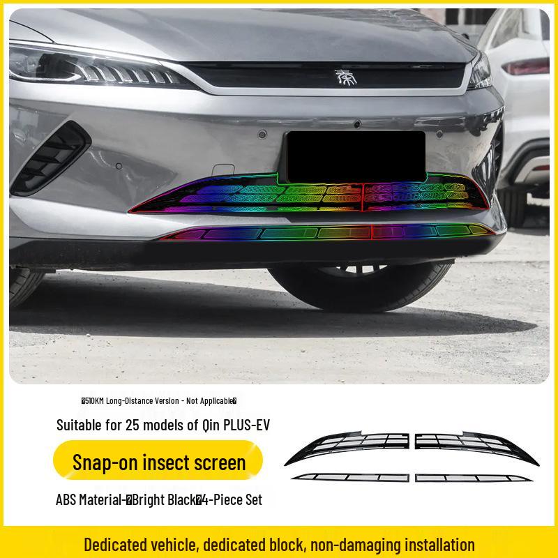 BYD Qin PLUS dmi/ev Insect Screen: Fits 25 Models, No Bumper Removal Required