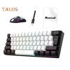 Wired Mechanical Gaming Keyboard with RGB Light Universal 61 Keys Mini Wired Office Keyboard Mouse Kit