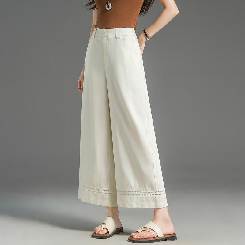 Women's 100% Lyocell Cropped Pants