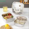 Stainless Steel Food Storage Containers with Airtight Lids, Leak-Proof Stackable Bento Boxes with Handles