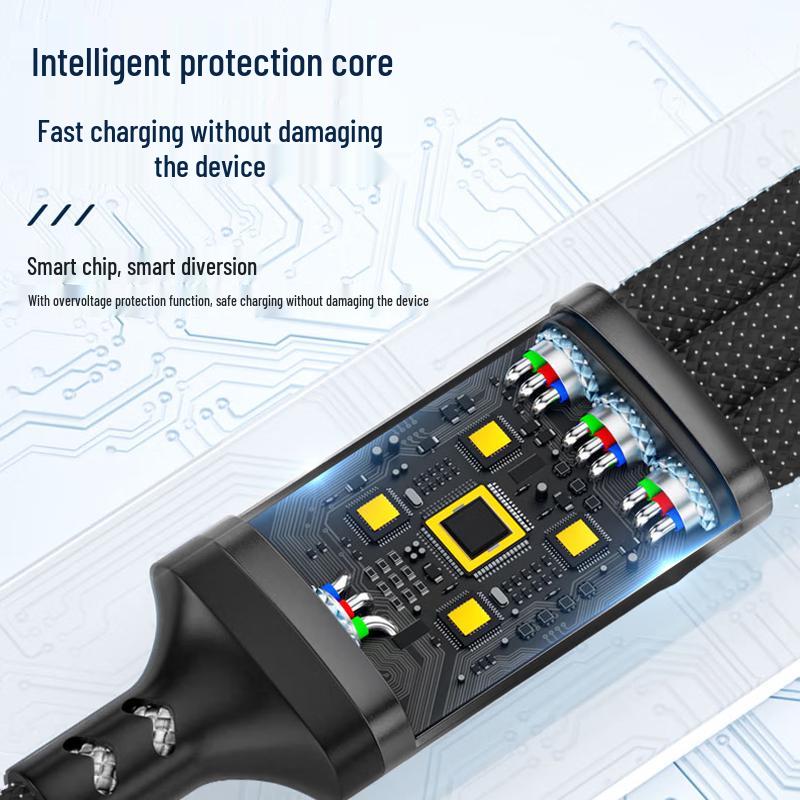 ShengYuanTong 100W Fast Charge 3-in-1 Cable