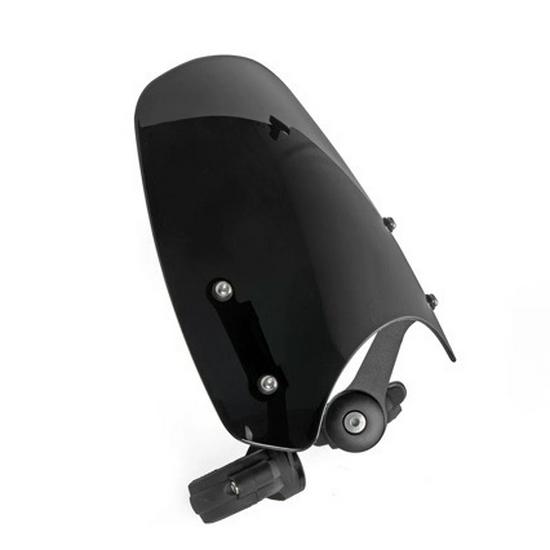 Harley Dyna/Softail Motorcycle Windshield with Mount