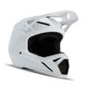 FOX MX V1 Solid Matte Size M Circumference Helmet, White, (Head 57-58cm), 31369-067-M