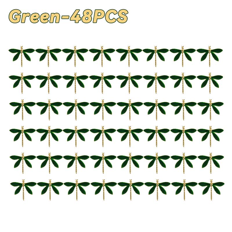 Alloy Green Dragonfly Napkin Ring Western Restaurant Exquisite Green Dragonfly Napkin Ring Small Fresh Napkin Ring Napkin