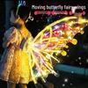 Children's Electric Luminous Angel Fairy Butterfly Wings for Festival Parties