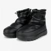 [north Face Official] Ns87r76j White Label Appre Short Boots Leather Black