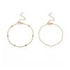 European & American Fashion Double-Layer Love Anklets for Women - Beach Holiday Style