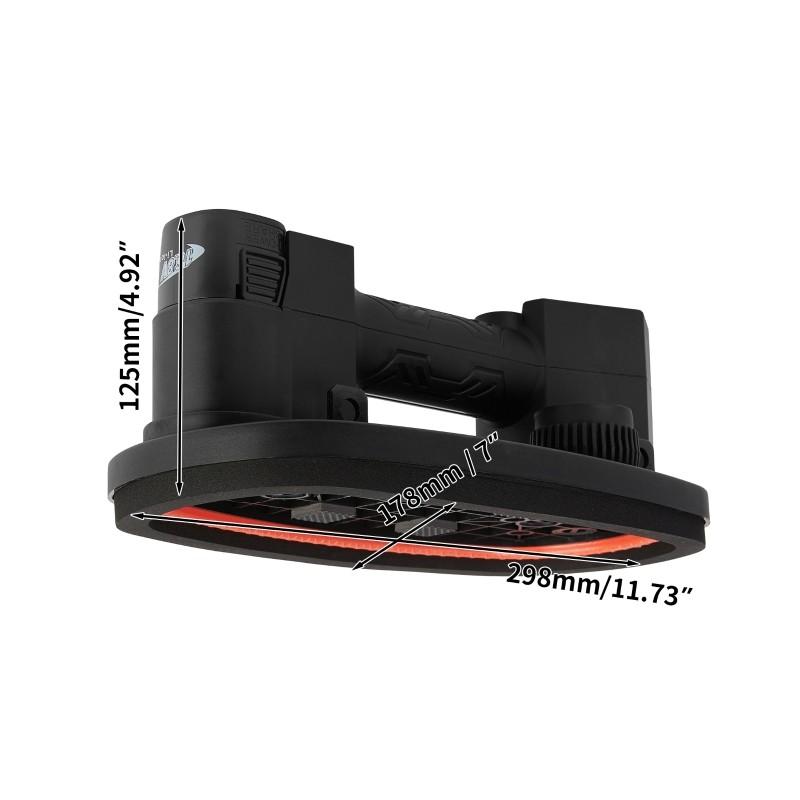 220kg Load Capacity Electric Vacuum Suction Cup Heavy Lifter Display Granite Glass Tile Sucker Air Pump Lifting Tool