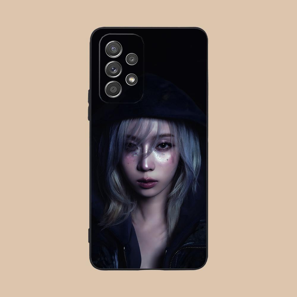 KPOP Girl Winter Phone Case for Samsung Galaxy A56 55 54 53 52 51 36 35 34 23 16 15 5G Soft TPU Shockproof Cover