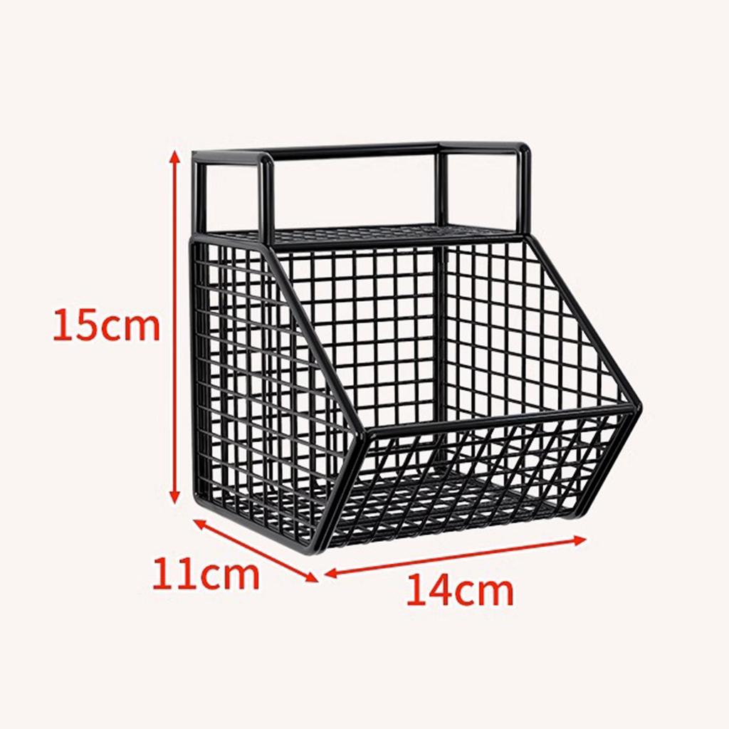 Optional Hanging Storage Basket Kitchen Fruit Vegetable Plates Dishes Tray Grocery Holder Kitchen Shelf Easy to Install