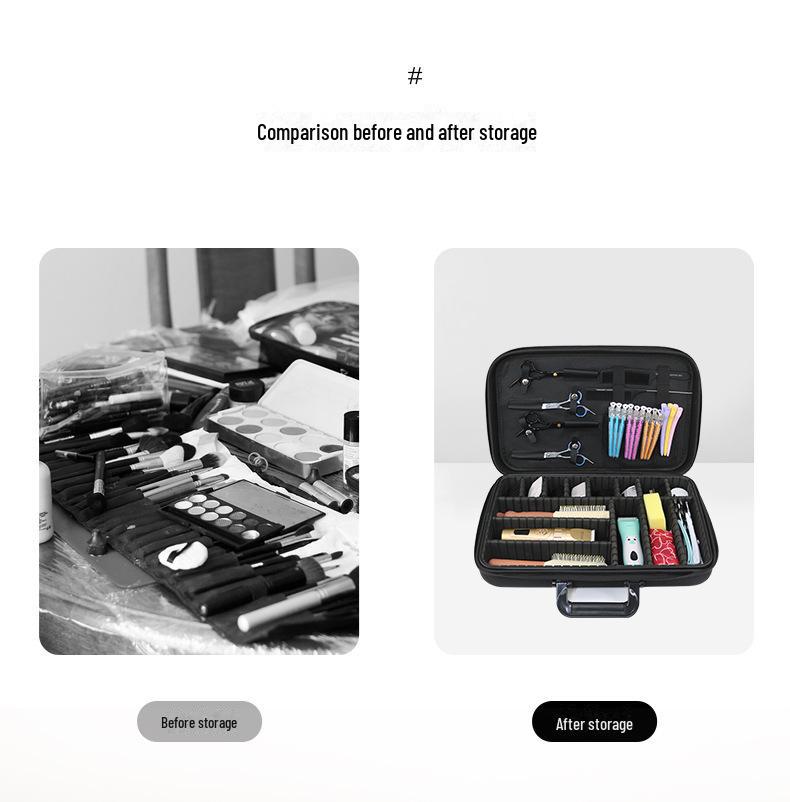 Oxford Cloth Hairdressing Tool Bag - Large Capacity, Portable Handbag for Beauty Professionals