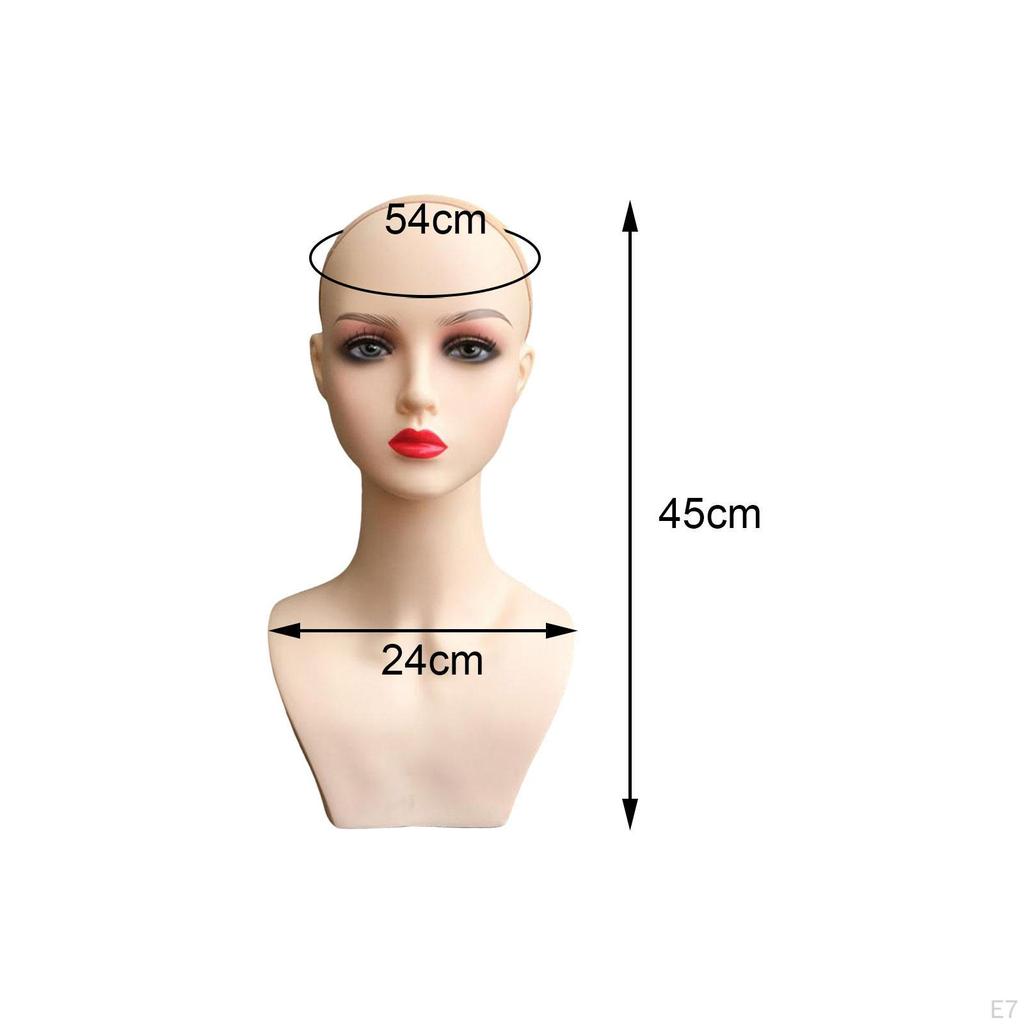 Elegant Mannequin Head Wig Holder for Stylish Display