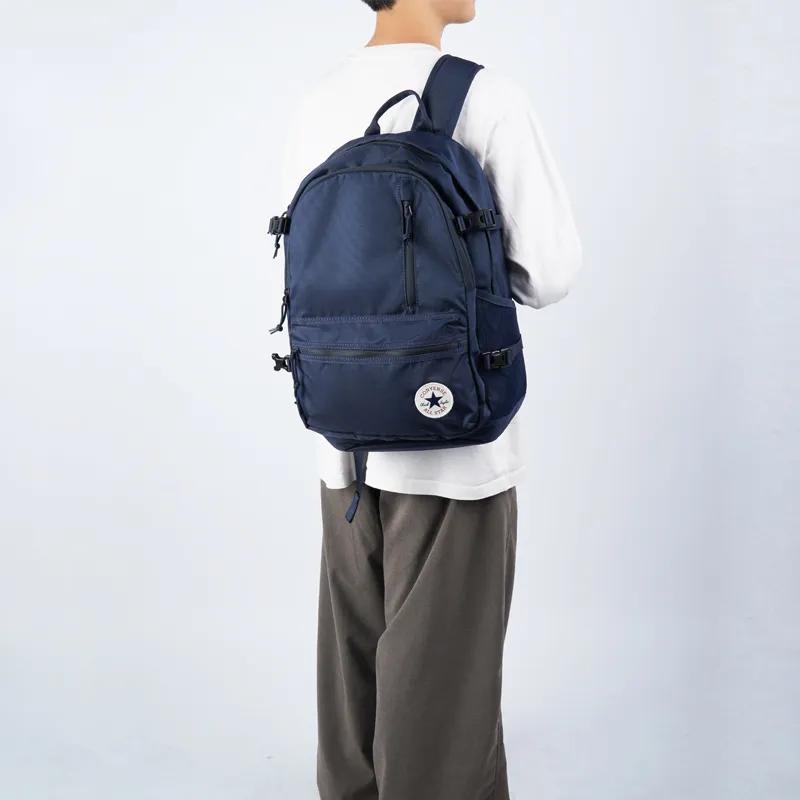 Converse Recycled Polyester Backpack Unisex Obsidian Blue (Unisex) Backpacks 10021138 A02