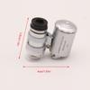80X/100X LED Mini Microscope Adjustable Jewelry Eye Loupe Magnifier with LED UV Light Pocket Magnifying Glass for Watch Pepair