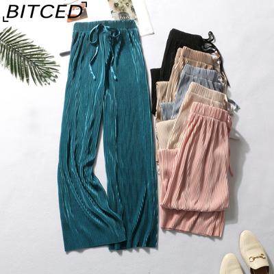Women's Fashion Casual Solid Color Print Pants & Capris