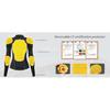 WOSAWE Women Racing Jacket Autumn Winter Anti Drop Moto Jacket Reflective Thermal Motorcycle Jacket With CE Protective Gear