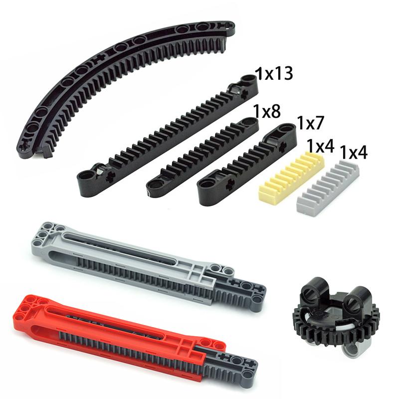 Professional Fishing Unisex Diy Building Blocks Moc Gear Rack Technical Part 99009 99010 64781 6630 3743 24121 Ev3 Accessorie Compatible With Brand Bricks