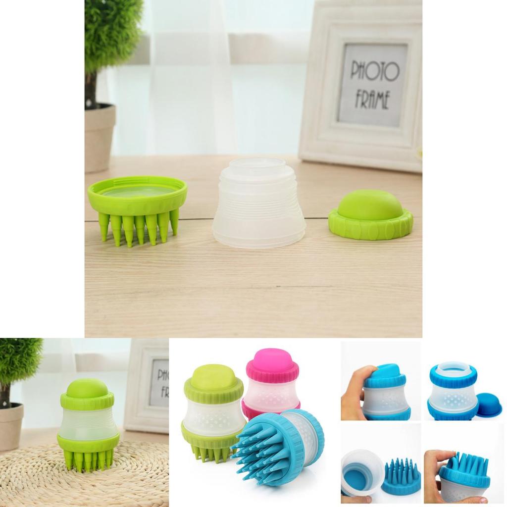 Versatile Pet Bath Brush For Dogs And Cats With Timeless Design And Comfort