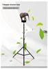 Live Broadcast Selfie Tripod with Fill Light for Multi-Camera Shooting & Singing